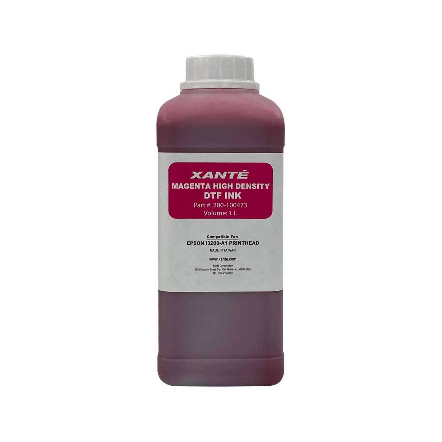 Tinta DTF Magenta Vivid de 1 l para impresoras F-24