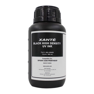 Black VIVID UV Ink 500ml for X-Series Printers