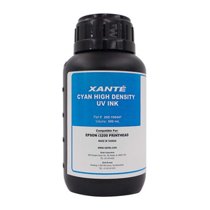 Cyan VIVID UV Ink 500ml for X-Series Printers